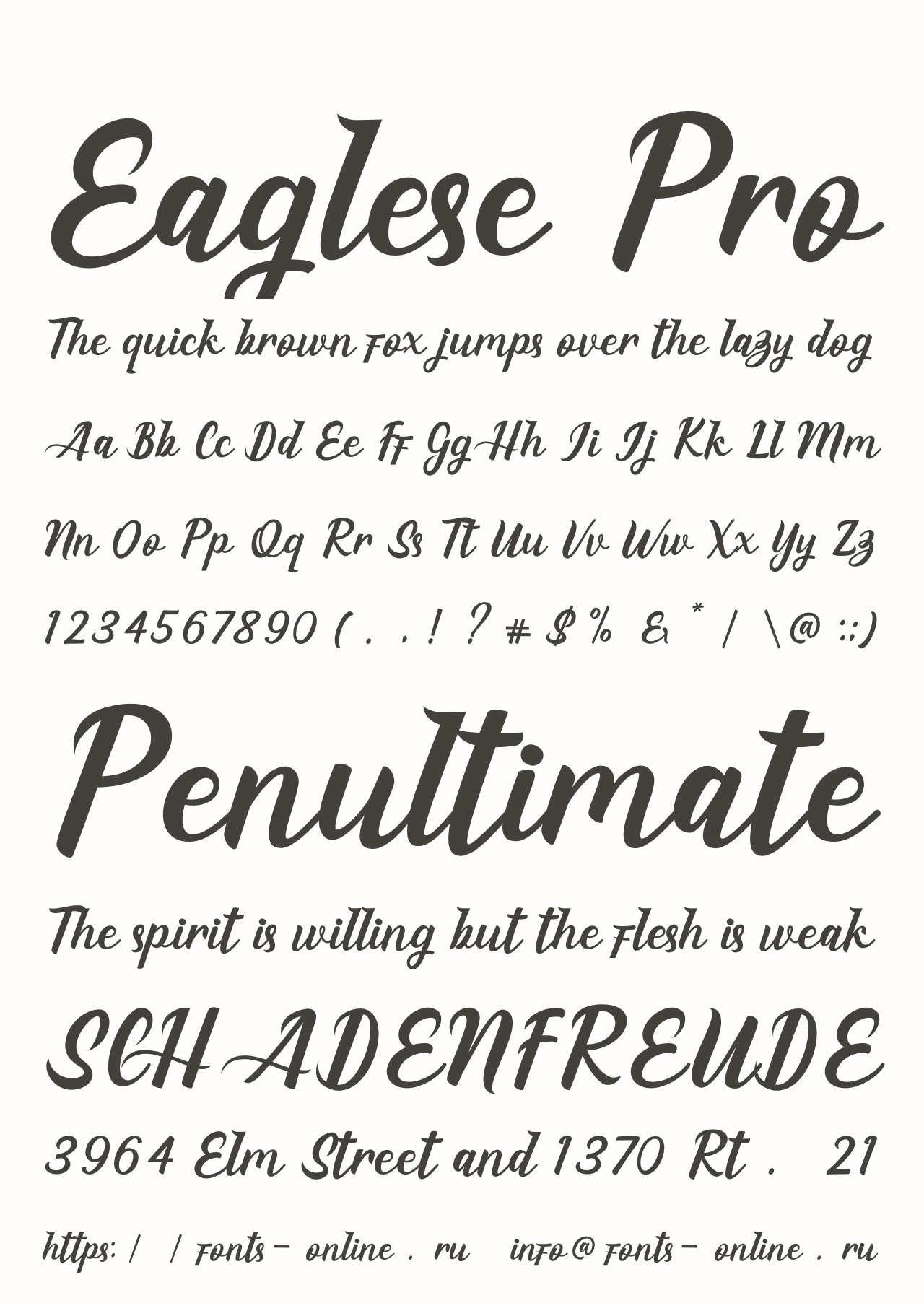 Eaglese Pro Free Font Download